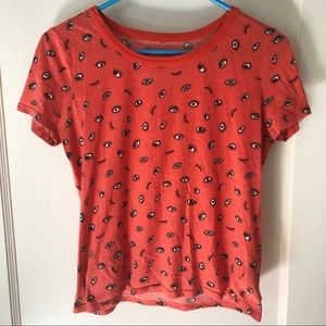 soft funky UO eye t-shirt